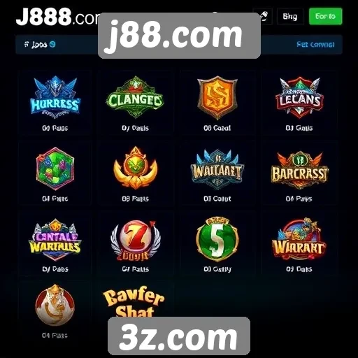 Análise das opções de jogo disponíveis em j88.com